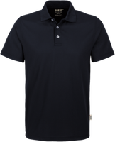 Poloshirt COOLMAX Gr. 2XL, schwarz - 100% Polyester, 150 g/m²
