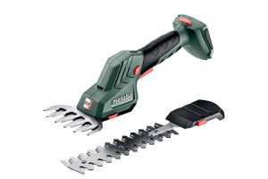 Akku-Strauch- und Grasschere 18V - SGS 18 LTX Q, Metabo, metaBOX 145L