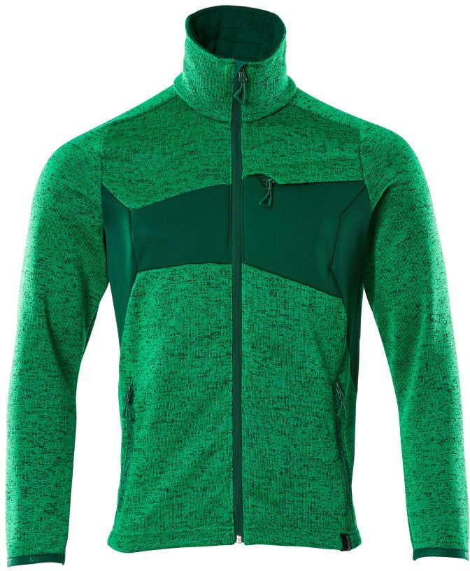 Strickpullover / Strickjacke - mit Reissverschluss