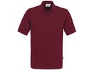 Poloshirt Mikralinar PRO, Gr. 6XL - hp weinrot