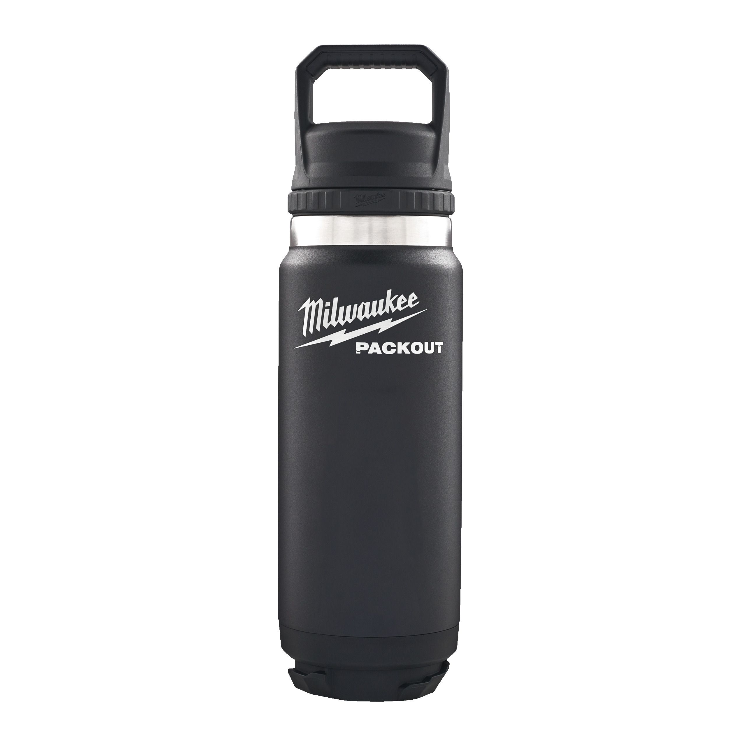 Thermosflaschen MILWAUKEE PACKOUT - 700 ml mit Schraubdeckel, schwarz