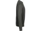 Sweatshirt Perf. S anthrazit meliert - 50% Baumwolle, 50% Polyester