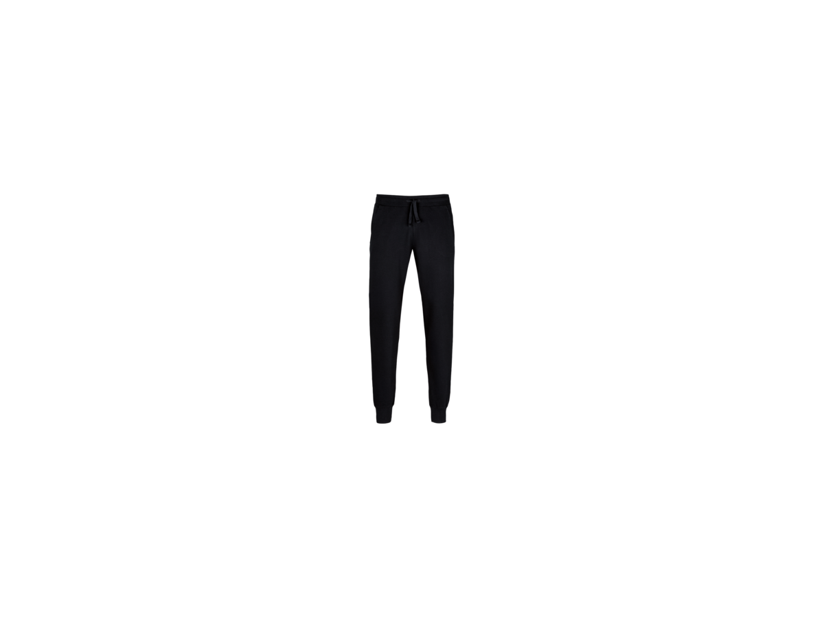 Jogginghose Gr. L, schwarz - 70% Baumwolle, 30% Polyester, 300 g/m²