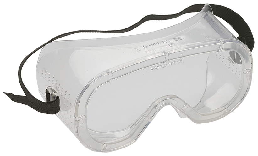 Vollsicht-Schutzbrille BOLLÉ aus farbl. - Kunststoff, beschlagfreie Scheibe