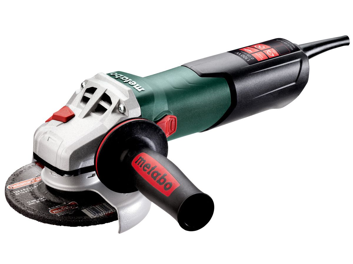 Winkelschleifer WEV 11-125 Quick - 1100 Watt, Metabo im Karton