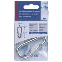 Karabinerhaken MEISTER Sicherung