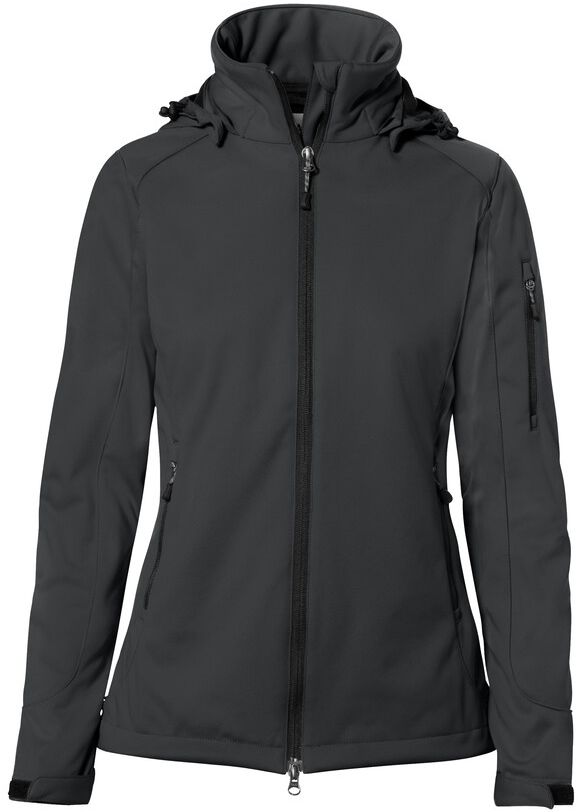 Women-Softshell-Jacke Alberta Interlock- - 3-Lagen-Laminat aus 100 % Polyester