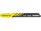 Stichsägeblatt T 119B 5 Stück Holz fein - 2-15 mm METABO
