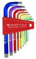 Inbusschlüssel-Satz PB 210H RB - farbig pulverbeschichtet