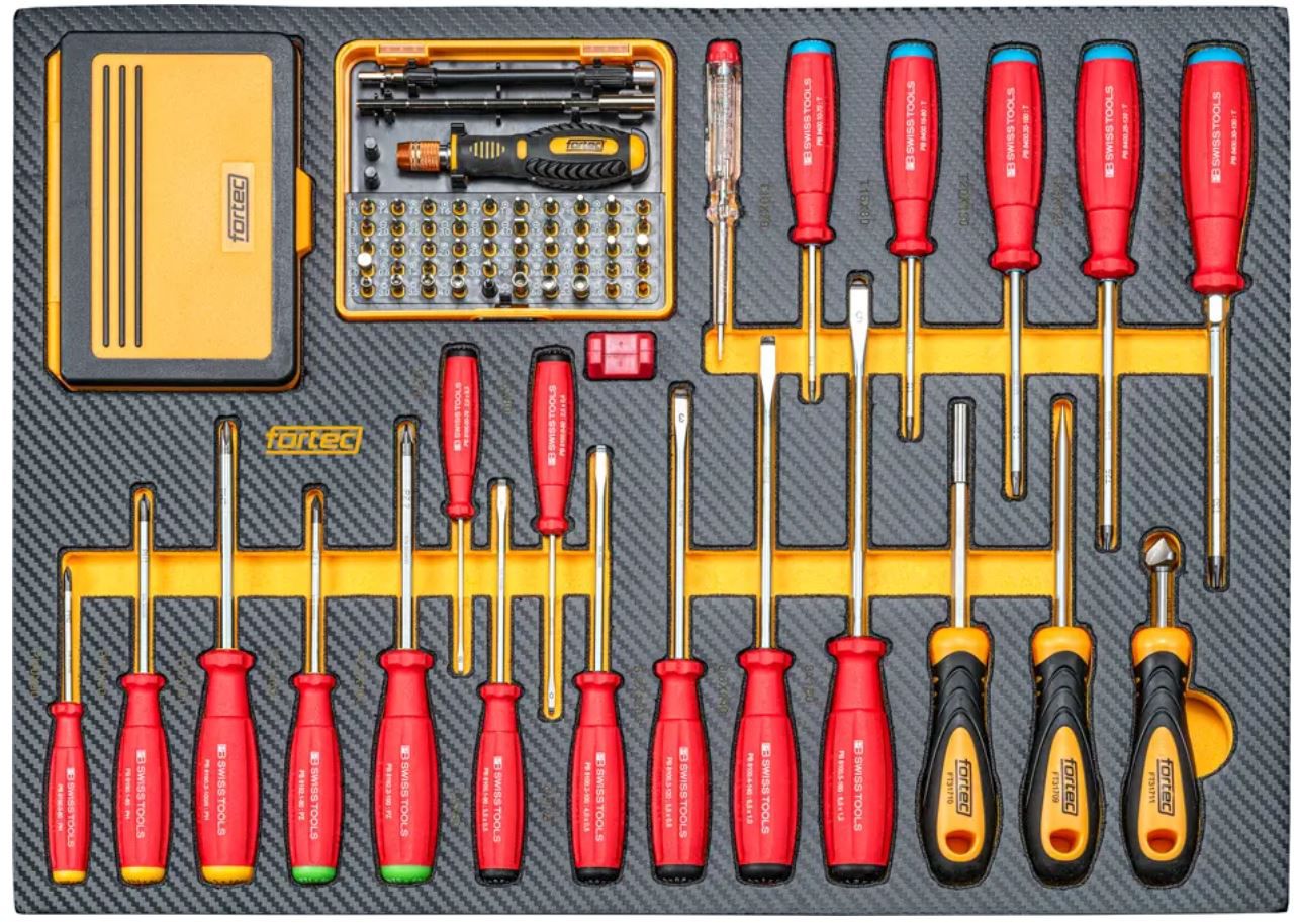 Werkstattwagen PREMIUM fortec - 699-tlg.