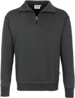 Zip-Sweatshirt Premium 2XL anthrazit - 70% Baumwolle, 30% Polyester, 300 g/m²
