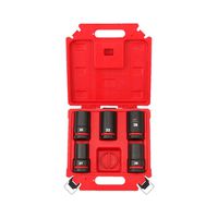 Schlagnuss Shockwave SET 1" 5-tlg. - Milwaukee, Lang