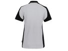 Poloshirt Mikralinar Contrast Gr. L - titan/schwarz
