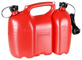 Doppelkanister rot 6 + 3 L