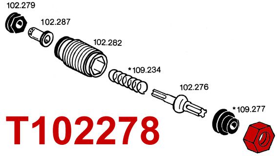 Ueberwurfmutter zu Suevia 115