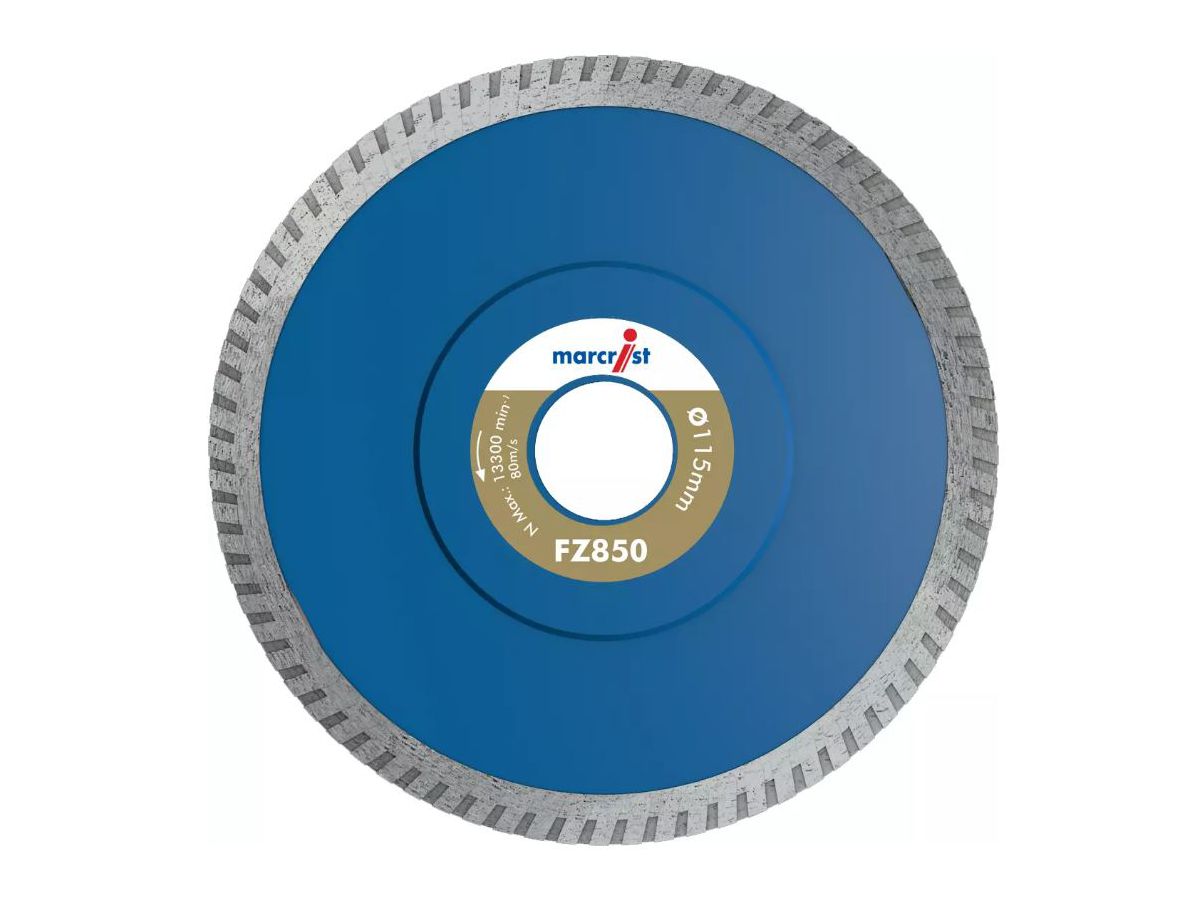 Diamanttrennscheibe FZ 850 ø230x22.22 mm - Marcrist, Feinsteinzeugplatten 20-30 mm