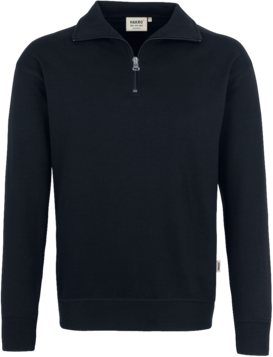 Zip-Sweatshirt Premium Gr. 3XL, schwarz - 70% Baumwolle, 30% Polyester, 300 g/m²