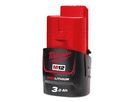 Akku-M12 Li-Ion Milwaukee B3 Red 12V - 3.0 Ah.