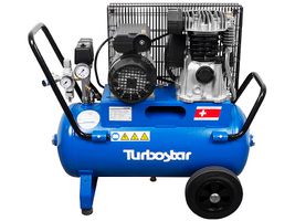 Kompressor Turbostar, einstufig 2-Zyl. - 1.5KW, 40 l, Gewicht: 49kg, Prematic