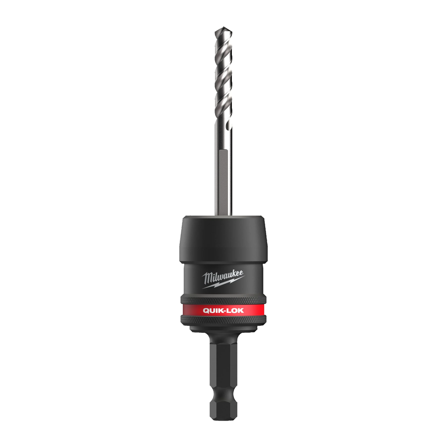 Aufsteckhalter MILWAUKEE QUIK-LOK 3/8" - 9.5 mm HEX, inkl. 2 Adapter