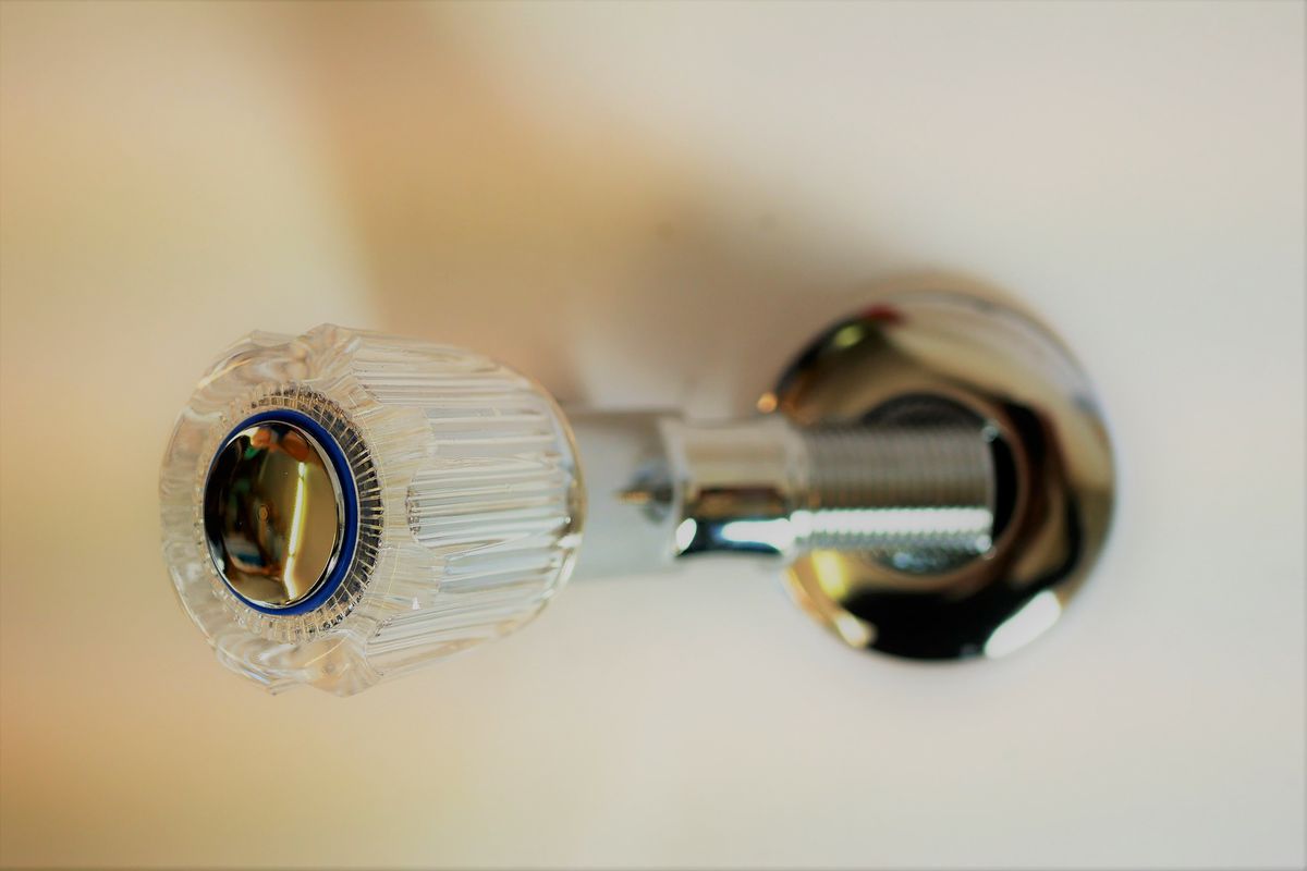 Waschautomatenventil mit Filtereinsatz - Pexi-Griff transparent