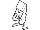Geberit Duofix Systemschienen-Klammer
