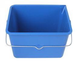 Farbeimer rechteckig, blau