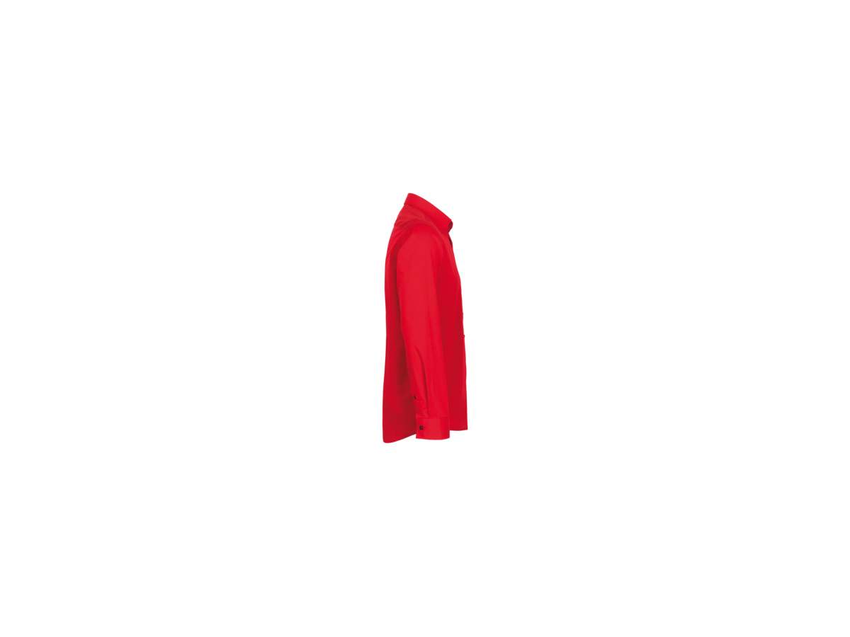 Hemd 1/1-Arm Performance Gr. 3XL, rot - 50% Baumwolle, 50% Polyester, 120 g/m²