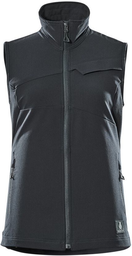 Weste Stretch - Damen-Passform - 88% PES / 12% EOL, 275 g/m²