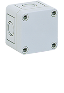 Leergehäuse SPELSBERGr TK - Polystyrol grau ~RAL 7035, RoHS Konform