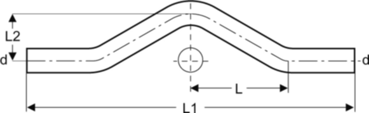 Überbogen C-Stahl - Eurotubi
