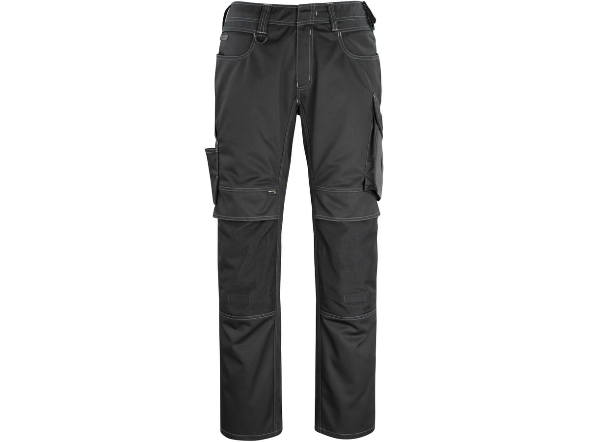 Erlangen Hose schwarz-dunk. anthr. 82C49 - 70% polyester / 30% tencel
