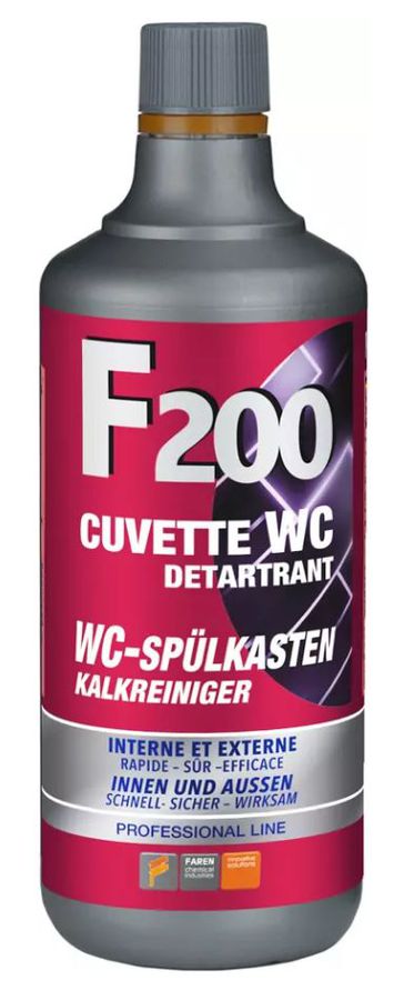 WC-Spühlkasten Reiniger F200 - 1000 ml