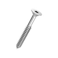Spanplattenschrauben Senkkopf - Inox A2, mit Schaft