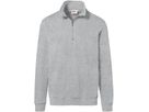 Zip-Sweatshirt Premium, Gr. 4XL - ash meliert