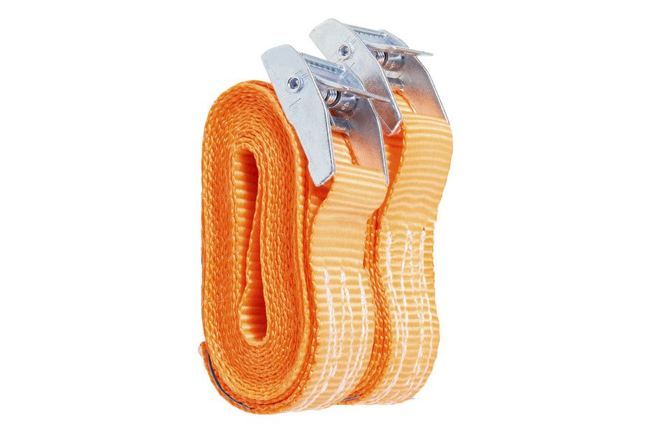 Umreifungsgurt (2er SET) 25 mm orange - 2.5 Meter