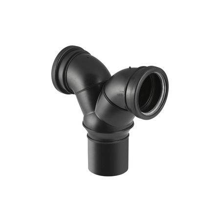 Geberit-Silent Wandklosett-Doppelbogen - 110/90  180°