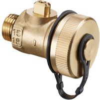 Oventrop Zubehör - Set 1 1/4" x 3/4" - F+E Kugelhahn aus Mess. mit O-Ring Dicht