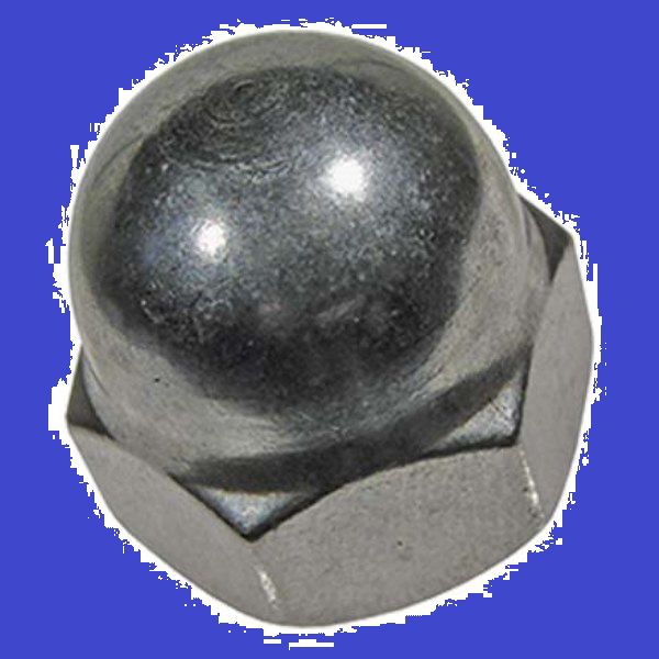 Hutmuttern hohe Form INOX A2 DIN 1587