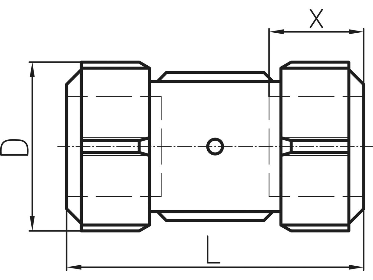 Primo-Kupplung   2" x63 auf Kst