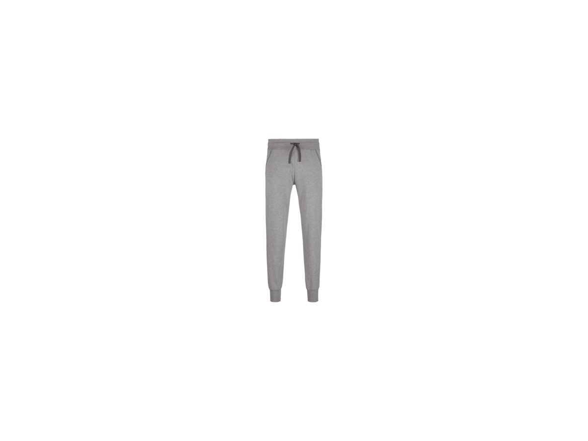 Jogginghose Gr. XL, grau meliert - 50% Baumwolle, 50% Polyester, 300 g/m²