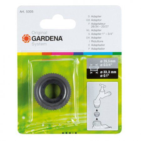 GARDENA Reduktion IG 1" AG 3/4"