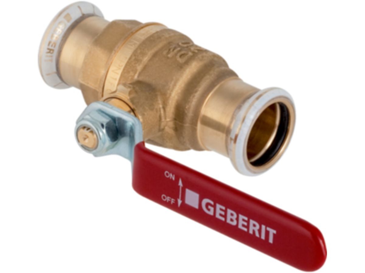 Mapress C-Stahl Kugelhahn