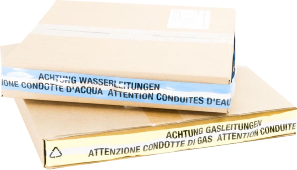 Warnband zu diversen Leitungen - Rollenlänge: 250 m