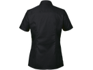 Bluse ½-Arm Business Gr. M, schwarz - 100% Baumwolle, 120 g/m²