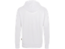 Kapuzen-Sweatjacke Premium Gr. XS, weiss - 70% Baumwolle, 30% Polyester, 300 g/m²