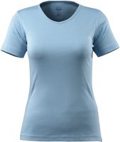 MASCOT Nice Damen T-Shirt Grösse 2XL - hellblau, 100% Baumwolle, 220 g/m²