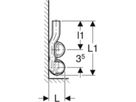 MPF-Heizkörperanschl. 22-15 mm - für Rücklauf