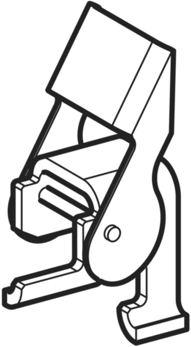 Geberit Duofix Systemschienen-Klammer