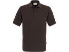 Poloshirt Perf. Gr. 4XL, schokolade - 50% Baumwolle, 50% Polyester, 200 g/m²